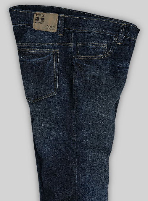 Eddie Blue Hard Wash Whisker Jeans