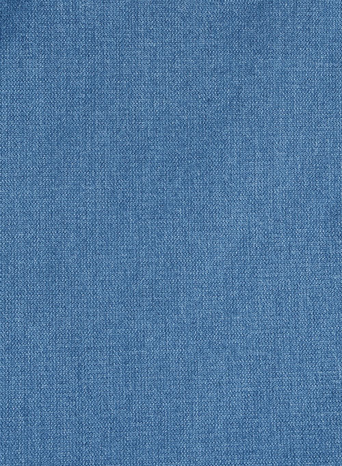 Fierce Blue Stretch Jeans - Light Blue : Made To Measure Custom Jeans ...