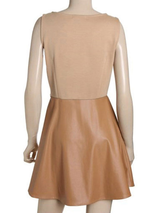 Flippy Leather Dress - # 776 - Click Image to Close