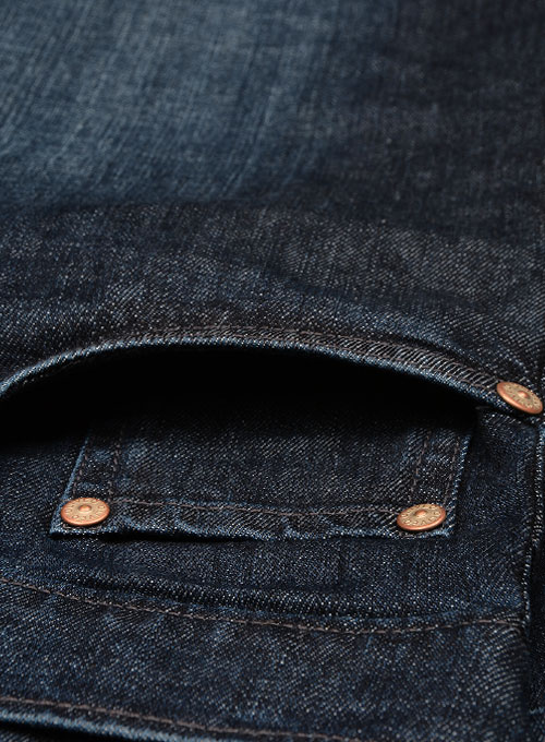 Furnace Stretch Scrape Washed Jeans - Look # 345