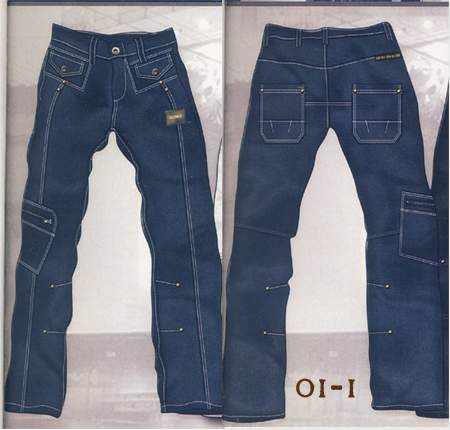 Designer Denim Cargo Jeans - Style 01-1