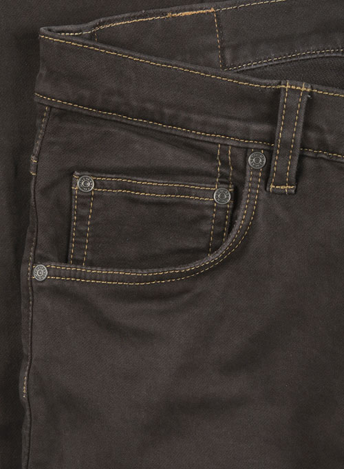 Hank Brown Stretch Jeans - Hard Wash