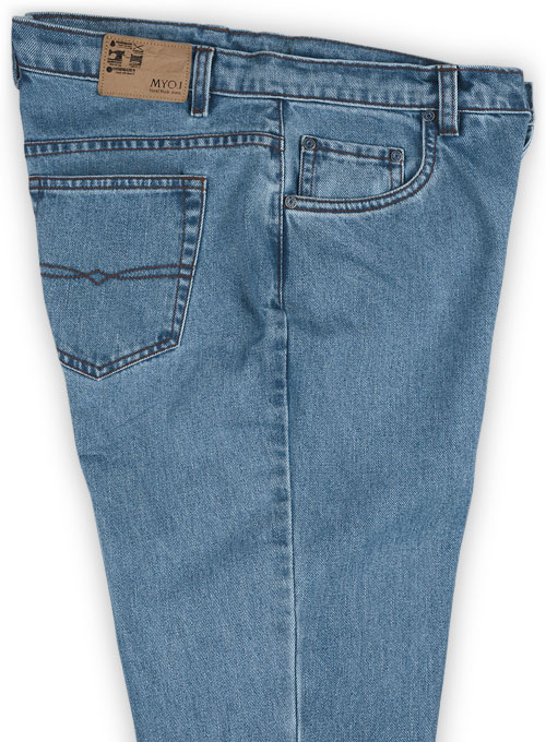 Classic Heavy Hogan Light Blue Jeans  - Look # 608