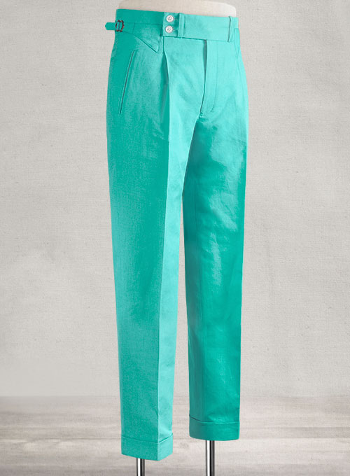 Heritage Linen Trousers - Click Image to Close