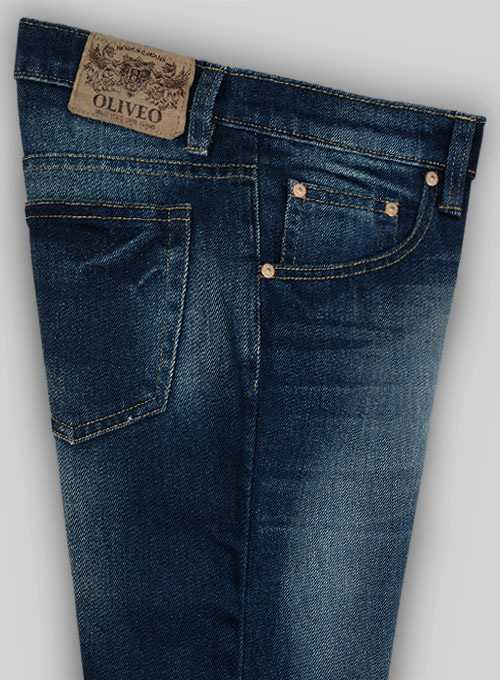 Heavy Hippo Blue - 15 oz - Treated Hard Wash