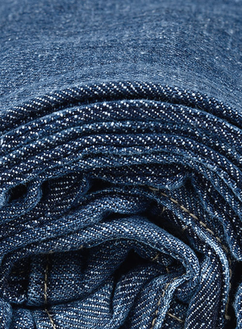 Italian Denim Stone Wash Whisker Jeans