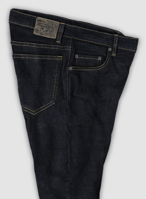 Chicago Blue Hard Wash Stretch Jeans - Click Image to Close