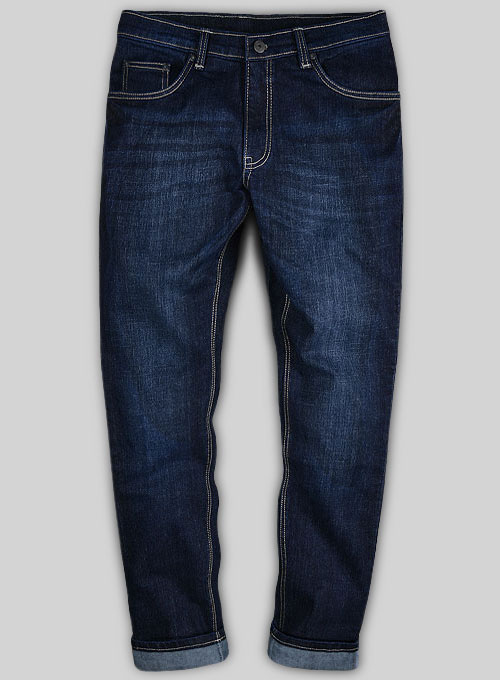 Slight Stretch Hard Wash Whisker Jeans - Look #780