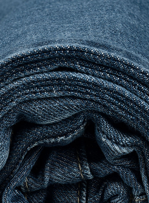 Jones Blue Stone Wash Whisker Jeans