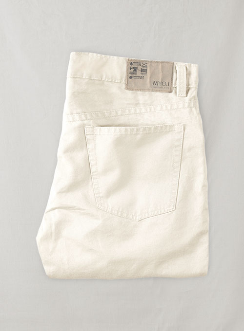 Kids Stretch Summer Beige Chino Jeans - Click Image to Close