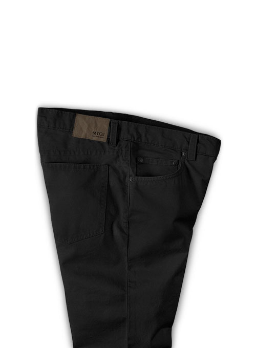 Kids Stretch Summer Black Chino Jeans - Click Image to Close