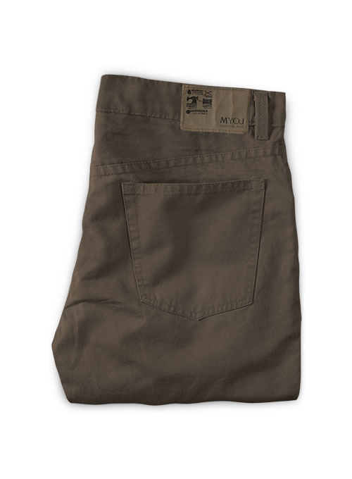 Kids Summer Weight Brown Chino Jeans