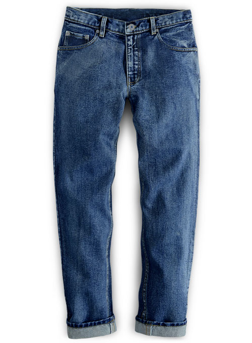 Kings Heavy Blue Jeans - Vintage Wash : Made To Measure