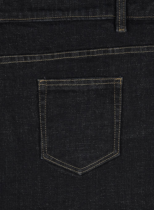 Logan Black Denim-X Wash Stretch Jeans