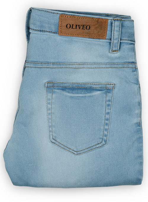 London Blue Stretch Jeans - Ice Wash