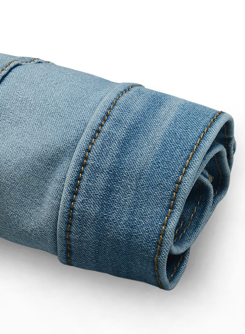 London Blue Stretch Jeans - Stone Wash