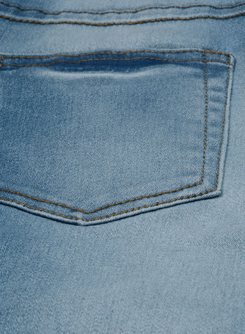 London Blue Stretch Jeans - Stone Wash