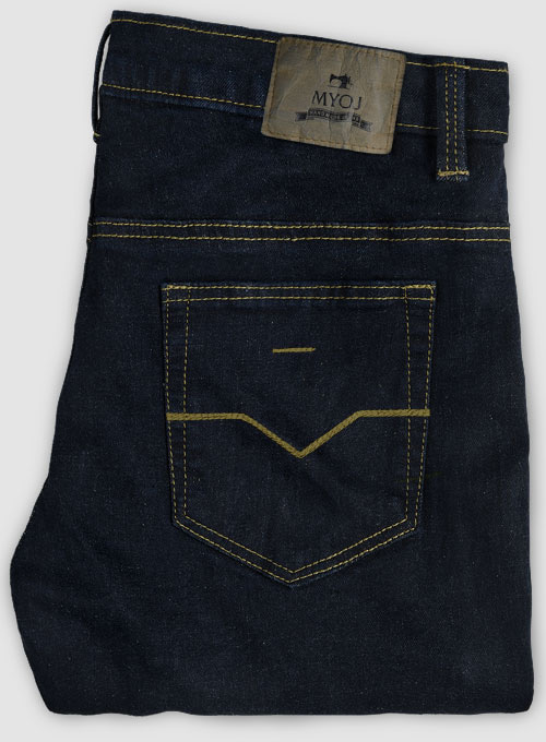 Marina Blue Hard Wash Stretch Jeans - Look #560