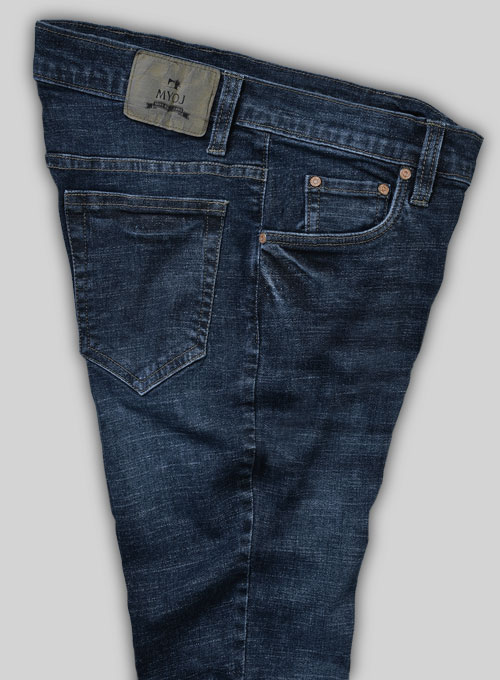 Marlin Blue Indigo Wash Whisker Stretch Jeans - Click Image to Close