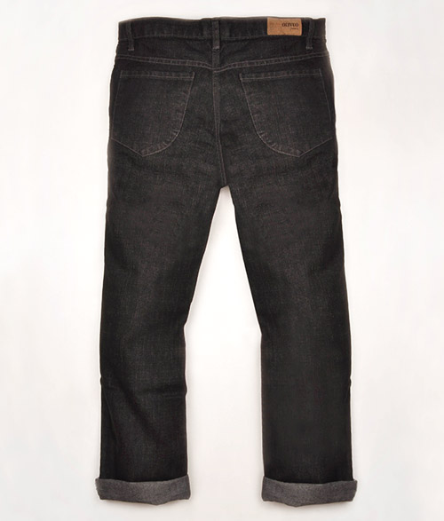 Mechanic Black Hard Wash Jeans  - Look # 310