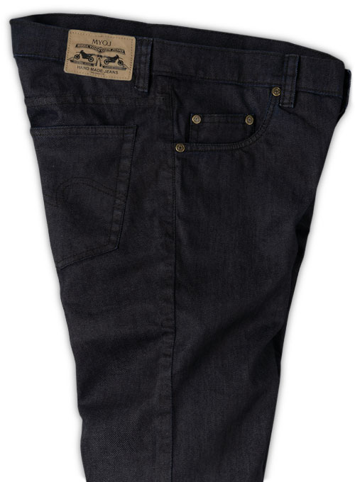 Melange Blue Hard Wash Jeans  - Look #909