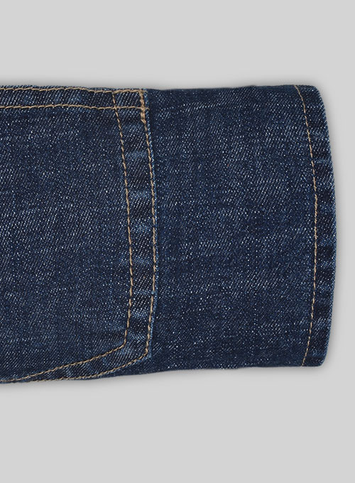 Miami Blue Indigo Wash Stretch Jeans - Click Image to Close