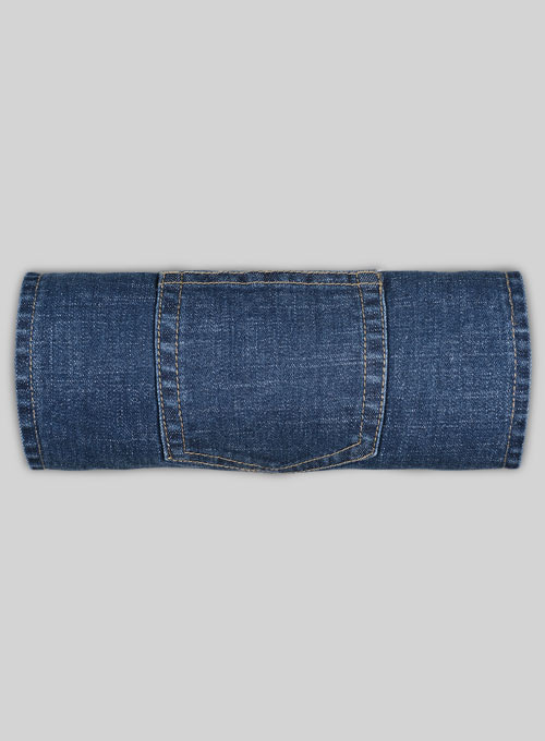 Miami Blue Stone Wash Stretch Jeans - Click Image to Close