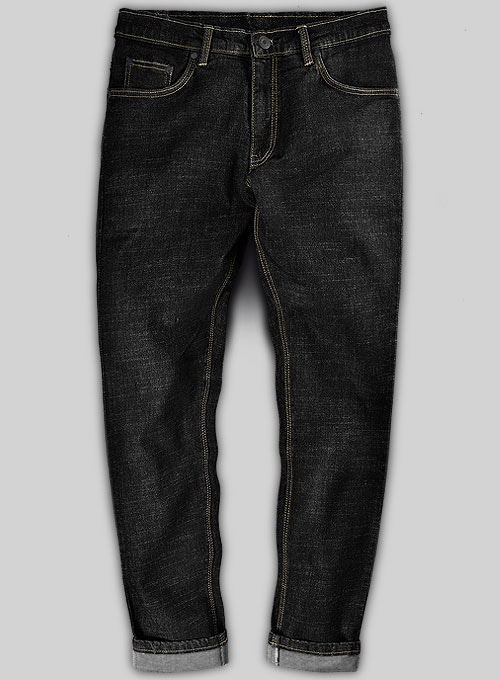 Washed black outlet jeans womens