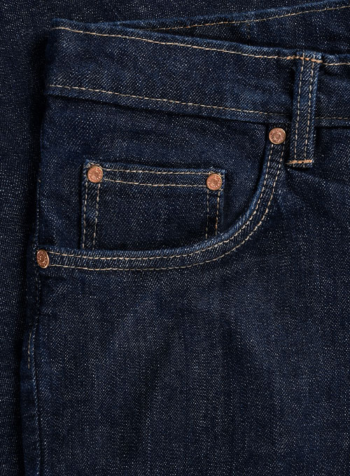 Miami Blue Hard Wash Stretch Jeans - Click Image to Close