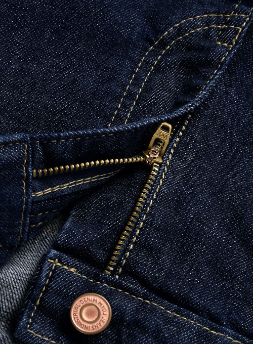 Miami Blue Hard Wash Stretch Jeans - Click Image to Close
