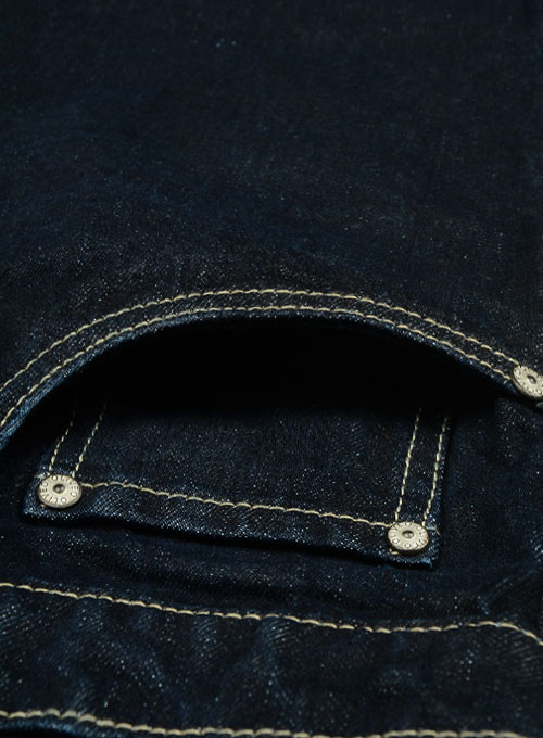 My First Custom Jeans - Dark Blue - 10 oz Denim - Click Image to Close