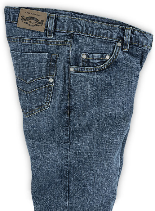 Picasso Blue Stretch Jeans - Blast Wash