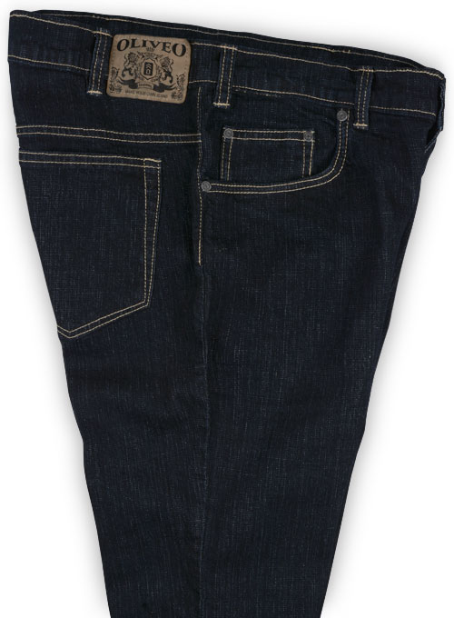 Picasso Blue Stretch Jeans - Hard Wash