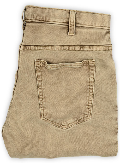 Porter Tan Stretch Jeans - Blast Wash