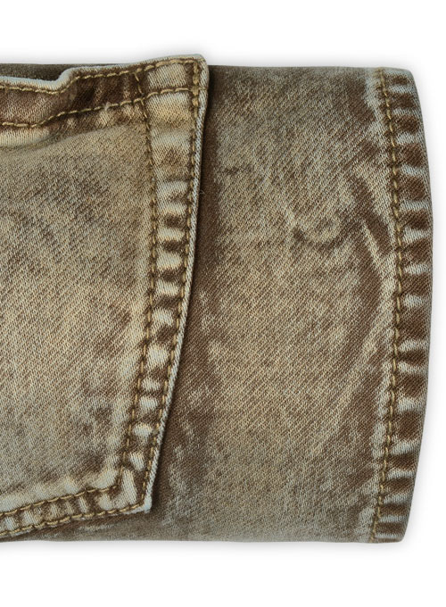 Porter Tan Stretch Jeans - Vintage Wash