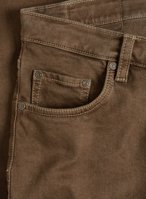 Porter Tan Stretch Jeans - Hard Wash