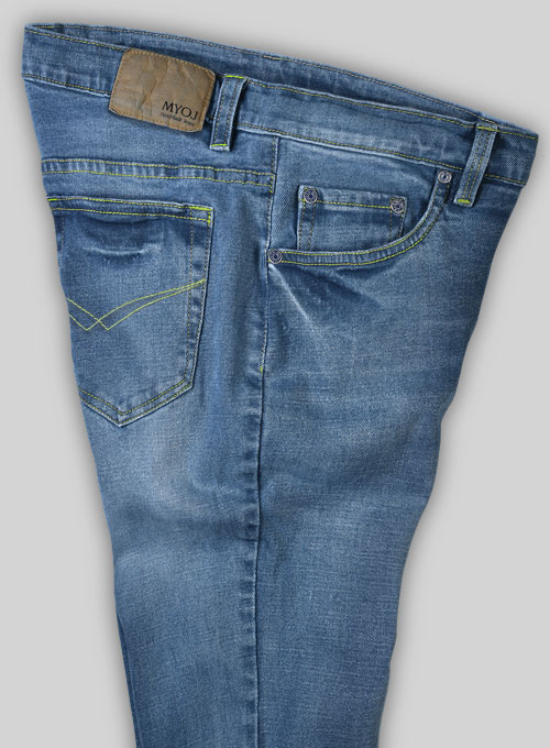 Pussy Cat Stone Wash Whisker Stretch Jeans - Look # 565 - Click Image to Close