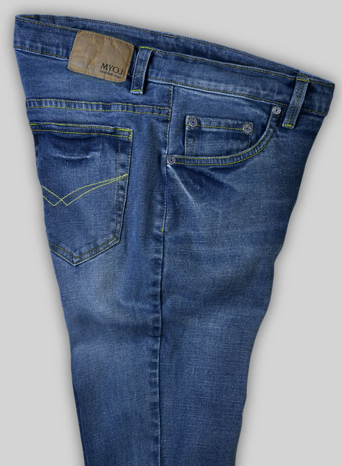 Pussy Cat Stone Wash Whisker Stretch Jeans - Look # 565 - Click Image to Close