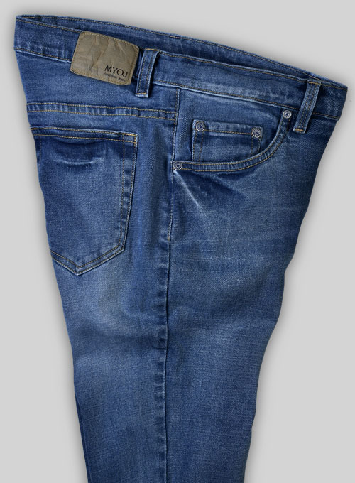 Pussy Cat Stone Wash Whisker Stretch Jeans