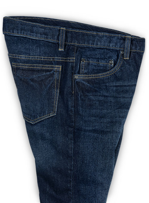 Ranch Blue Hard Wash Whisker Jeans