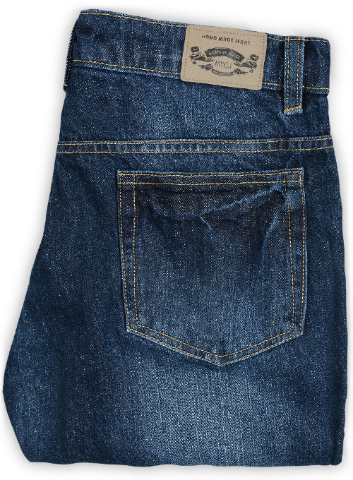 Ranch Blue Indigo Wash Whisker Jeans