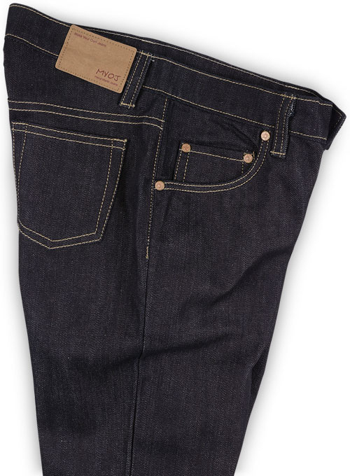 Raw Denim Jeans - Pure Unwashed - 12.5 0z : Made To Measure Custom ...