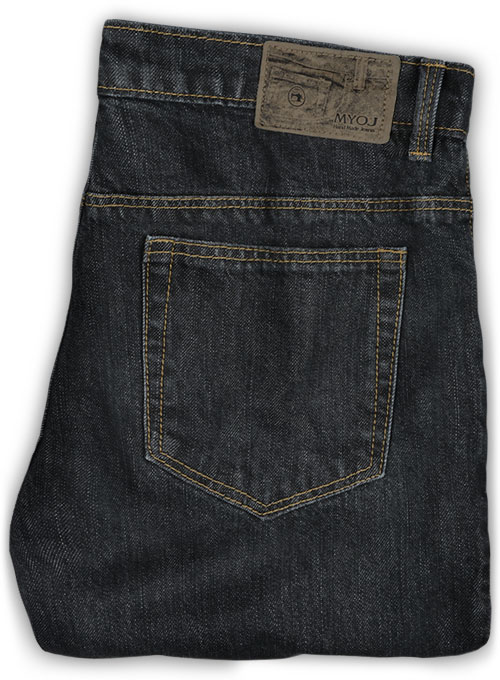 Rooster Black Jeans - Denim X : Made To Measure Custom Jeans For Men ...