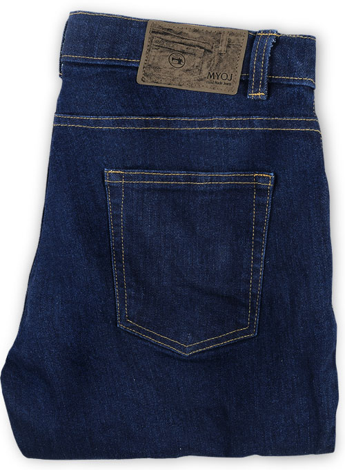 Rover Blue Stretch Jeans - Hard Wash