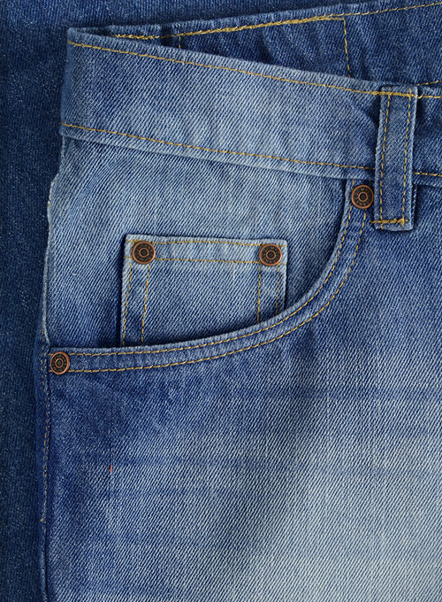 Rush Blue Hard Wash Whisker Jeans : Made To Measure Custom Jeans For ...