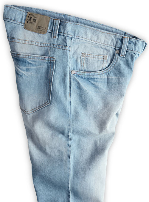 Rush Blue Stone Wash Whisker Jeans