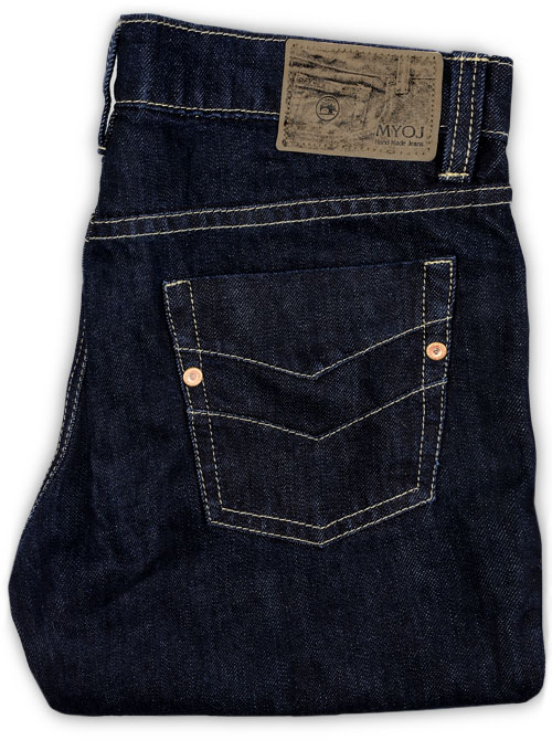 Skywalk Blue Hard Wash Jeans - Look #911