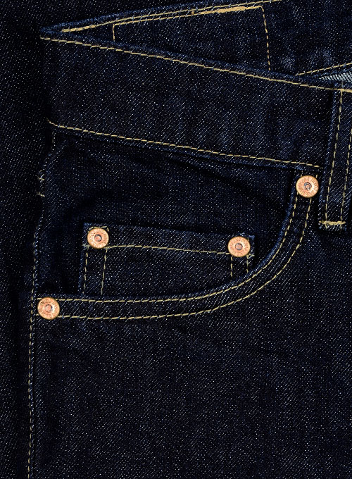 Skywalk Blue Hard Wash Jeans - Look #911
