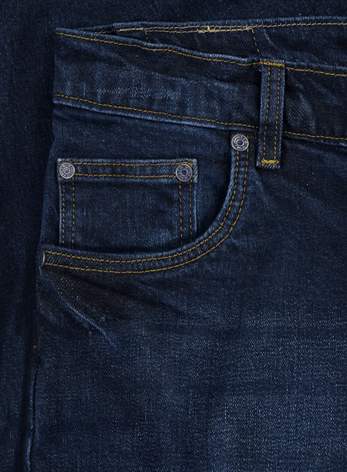 Slight Stretch Indigo Wash Whisker Jeans : Made To Measure Custom Jeans ...