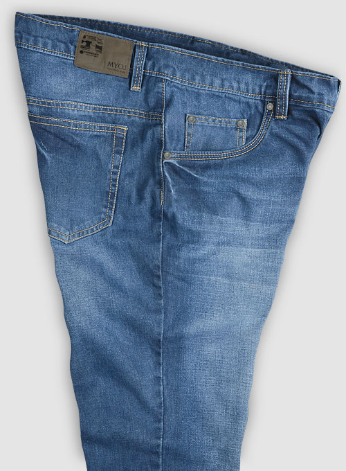 Storm Blue Stone Wash Whisker Jeans